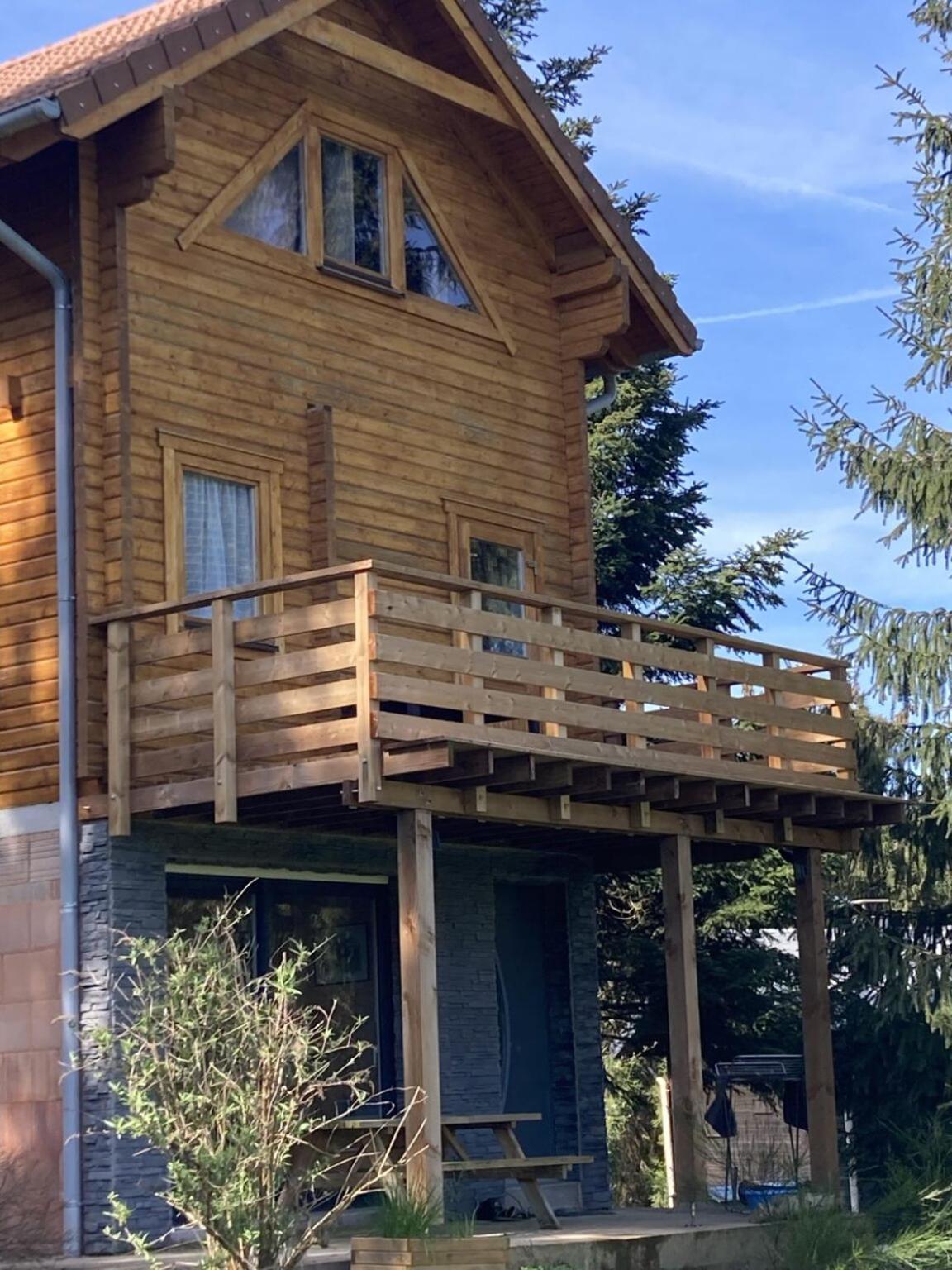 Anould Chalet Authentique Au Calme, En Lisiere De Foret, Montagne, Sentiers 15Mn Gerardmer & Alsace "Chalet Mon Beau Sapin" מראה חיצוני תמונה