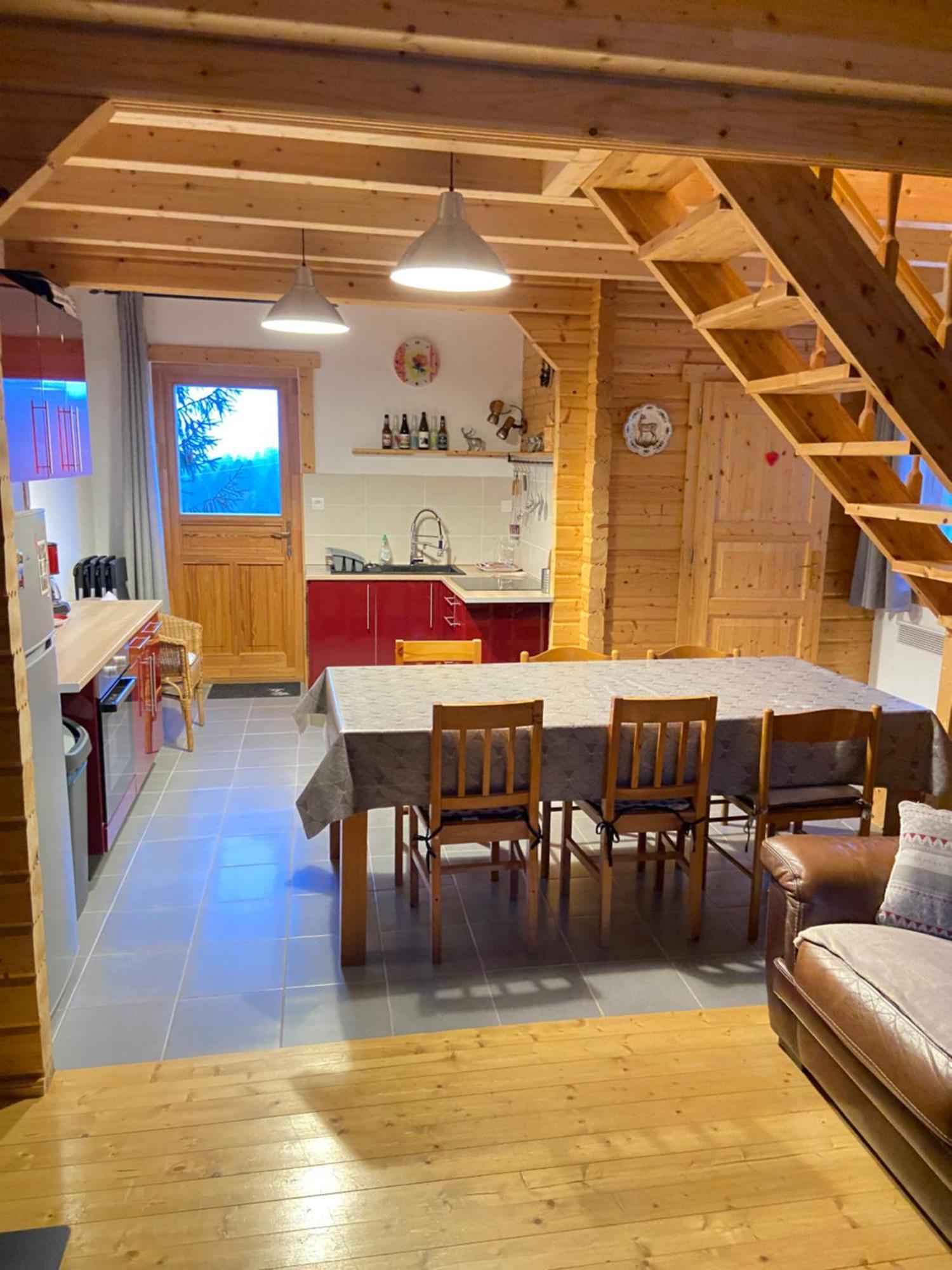 Anould Chalet Authentique Au Calme, En Lisiere De Foret, Montagne, Sentiers 15Mn Gerardmer & Alsace "Chalet Mon Beau Sapin" מראה חיצוני תמונה